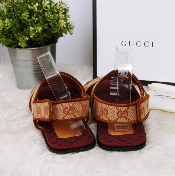 ?GUCCI Slingback GG Sandals main image 4